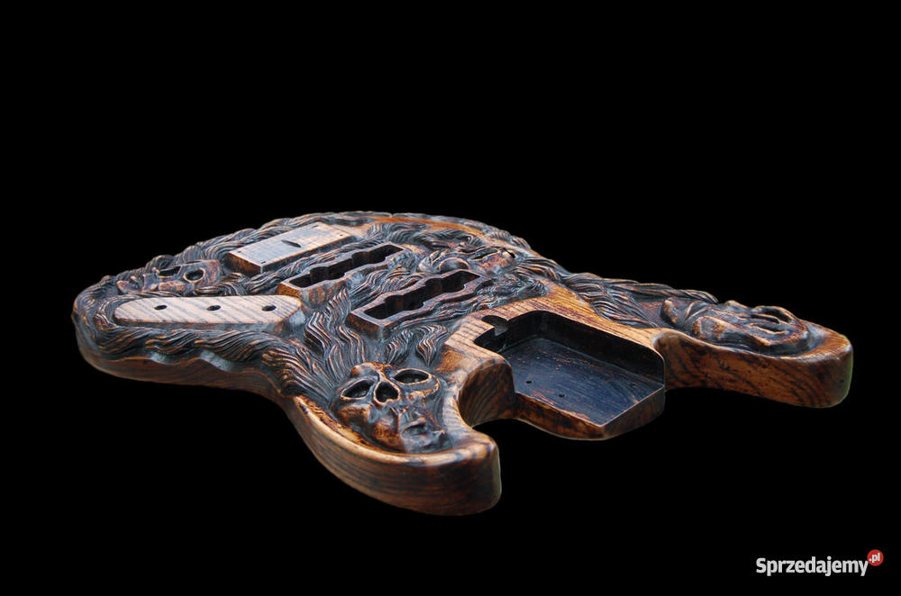 GITARA BASOWA LUTNICZA RZEŹBIONA Opole sprzedam