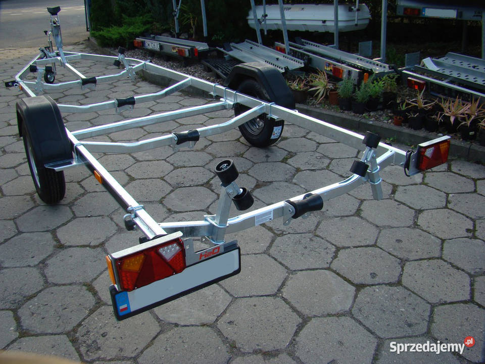 ŁÓDZ MOTOROWA SUNDECK 480 OPEN Z PRZYCZEPĄ DMC Opole