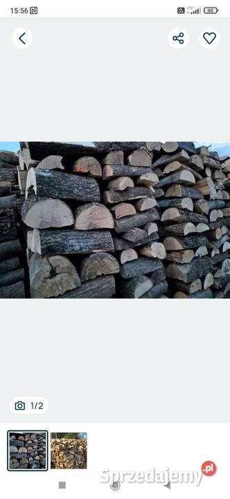 Dębowe drewno kominkowe suche pomorskie sprzedam