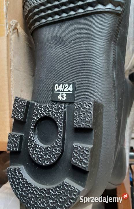 Buty gumowofilcowe bezpieczne z podnoskiem Warszawa
