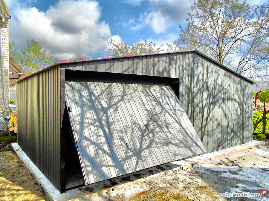 Garaż blaszany PREMIUM 6x6 drewnopodobny Trzebinia sprzedam