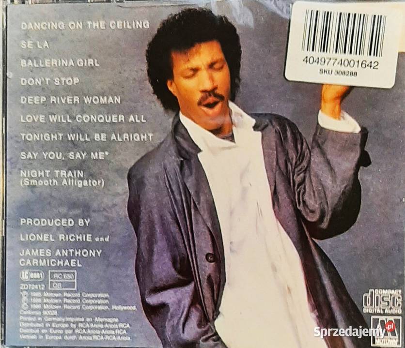 Album CD LIONEL RICHE Album Dancing On The 1 płyta Suwałki