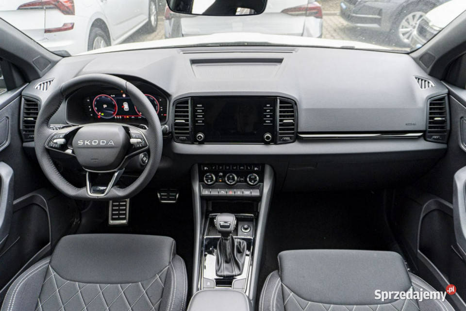 koda Karoq Sportline 15 TSI 150 DSG Dostępny czujnik parkowania Łódź