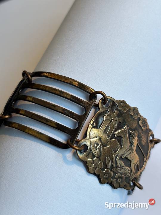 Bransoletka Vintage w kolorze miedzianym Bydgoszcz