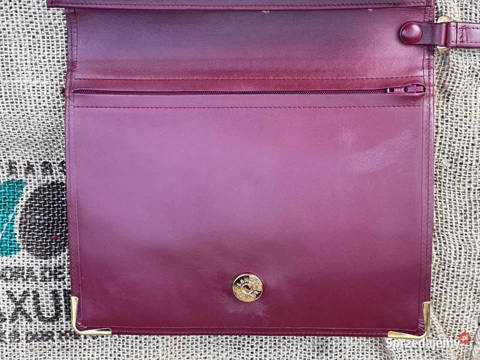 Cartier Vintage duży portfel saszetka kopertówka mazowieckie