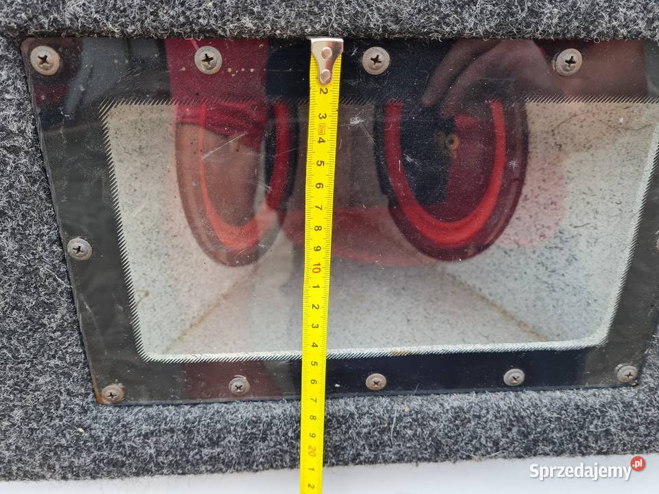 Tuba Basowa do Samochodu 12V 60x40x25 2 Głośniki Gadgety motoryzacyjne