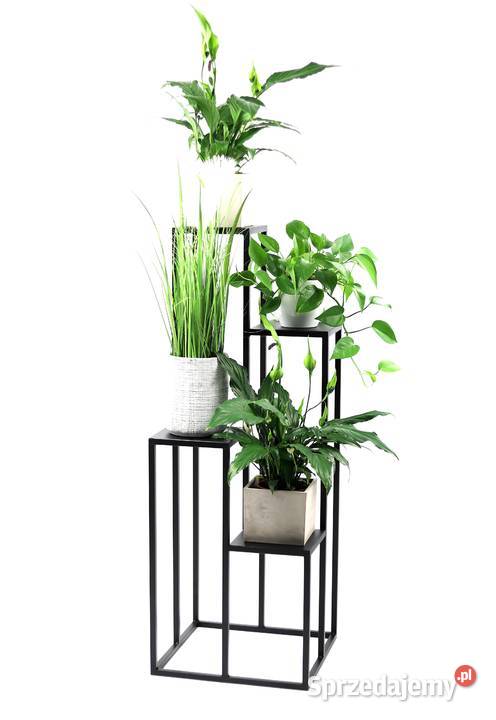 Kwietnik Metalowy Stojak na cztery kwiaty 112 Wyposażenie wnętrz mazowieckie Sobienie-Jeziory