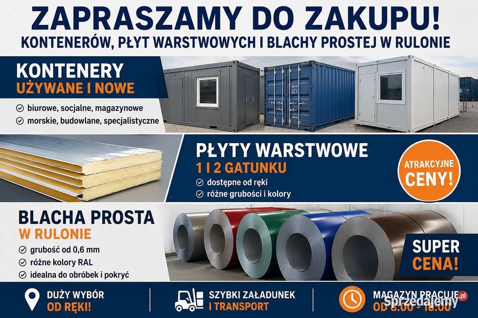 Plyta warstwowa PIR 1 i 2 gatunek na stanie Oborniki sprzedam