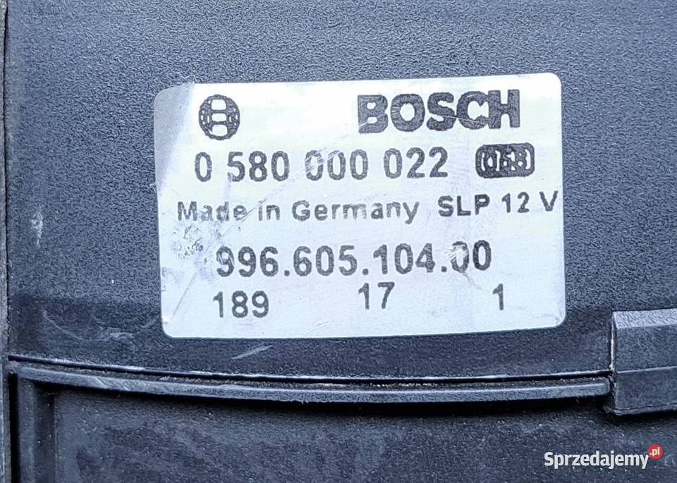 POMPA POWIETRZA WTÓRNEGO PORSCHE BOXSTER 986 996 osobowe Mielęcin