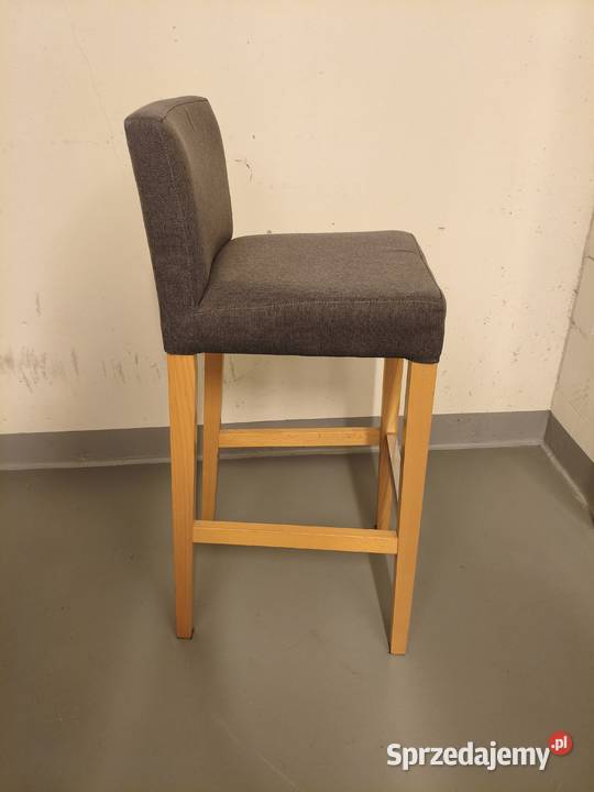 Krzesło barowe tapicerowane stolarka buk 78cm Warszawa