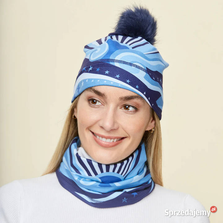 KRIMSON KLOVER czapka damska beanie indigo Rozmiar uniwersalny Warszawa sprzedam