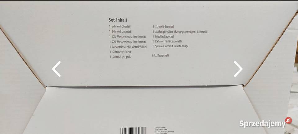 Krajalnica szatkownica wielofunkcyjna Nicer Mikołów