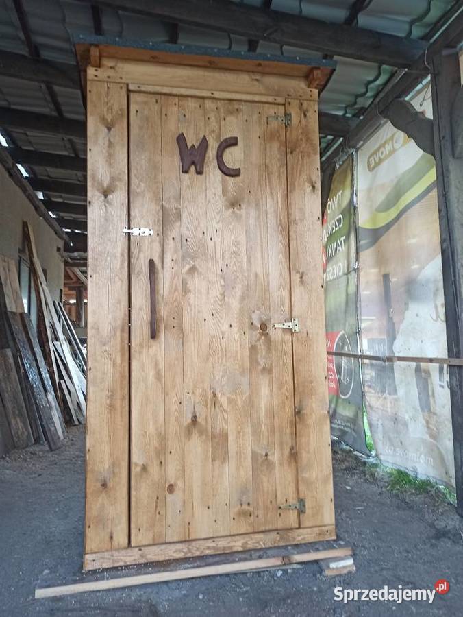 Wc ogrodowe duże toj toj wychodek sławojka Woźniki sprzedam