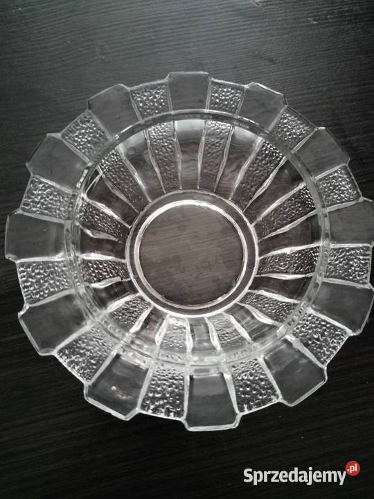 Bombonierka cukiernica puzderko szklane prl Choszczno sprzedam