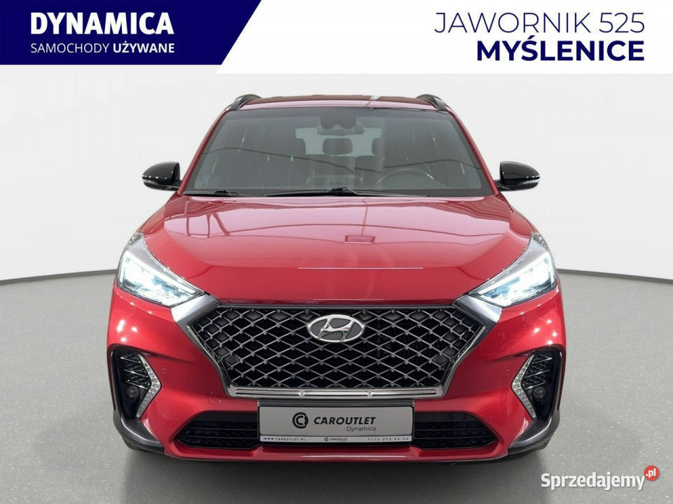 Hyundai Tucson VAT 23 Nline 16TGDI 177 DCT 2020 centralny zamek Myślenice sprzedam