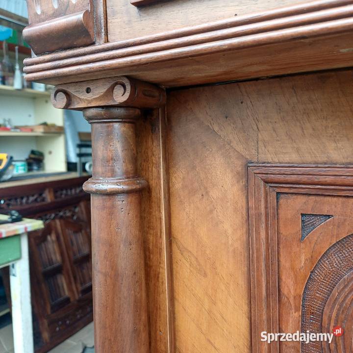 Eklektyczna Bieliźniarka Szafonierka z nadstawką wielkopolskie Suchorzew