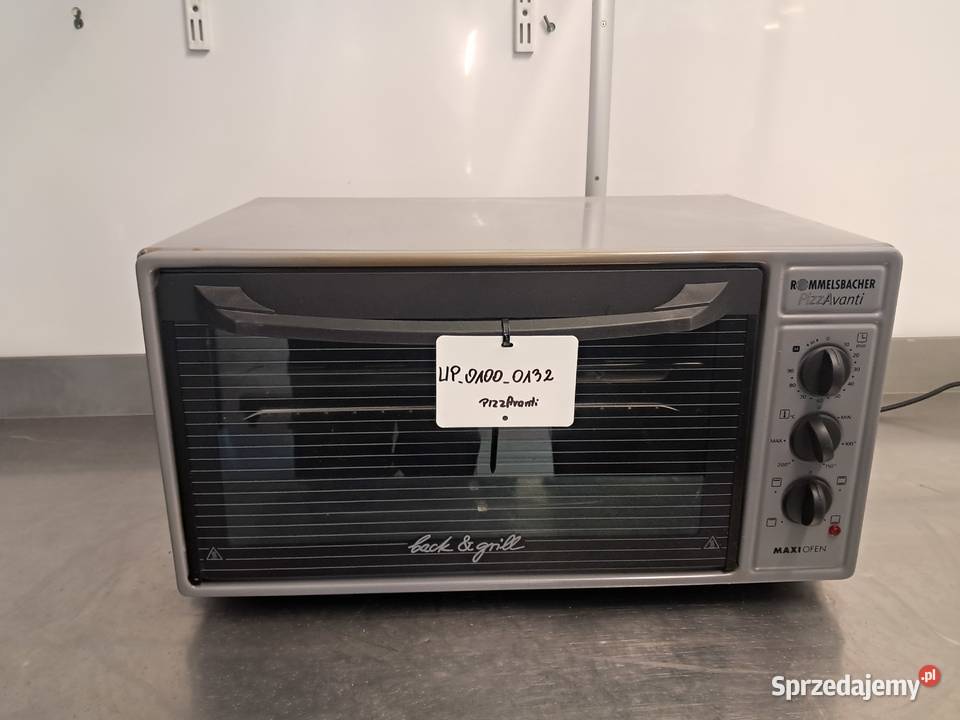 Piekarnik grill do pizzy Rommelsbacher BG 1600 Bachórz