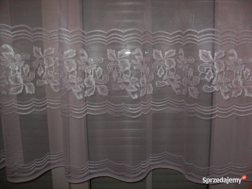 Firana biała 250 wys Wrocław