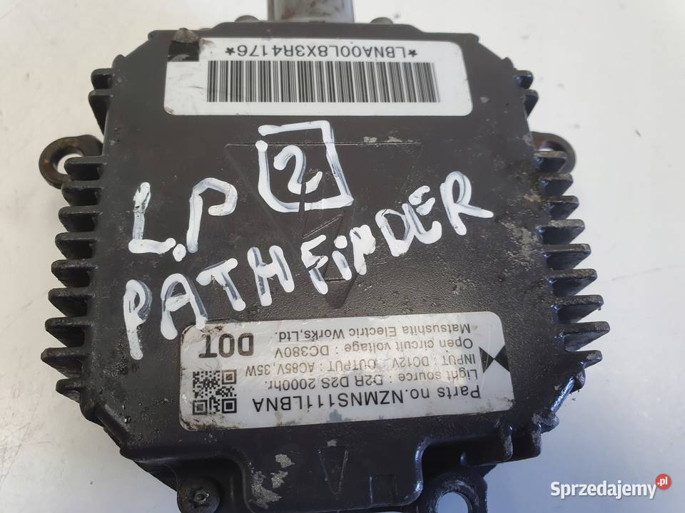 Nissan Murano Pathfinder PRZETWORNICA lampy lubelskie Rudka