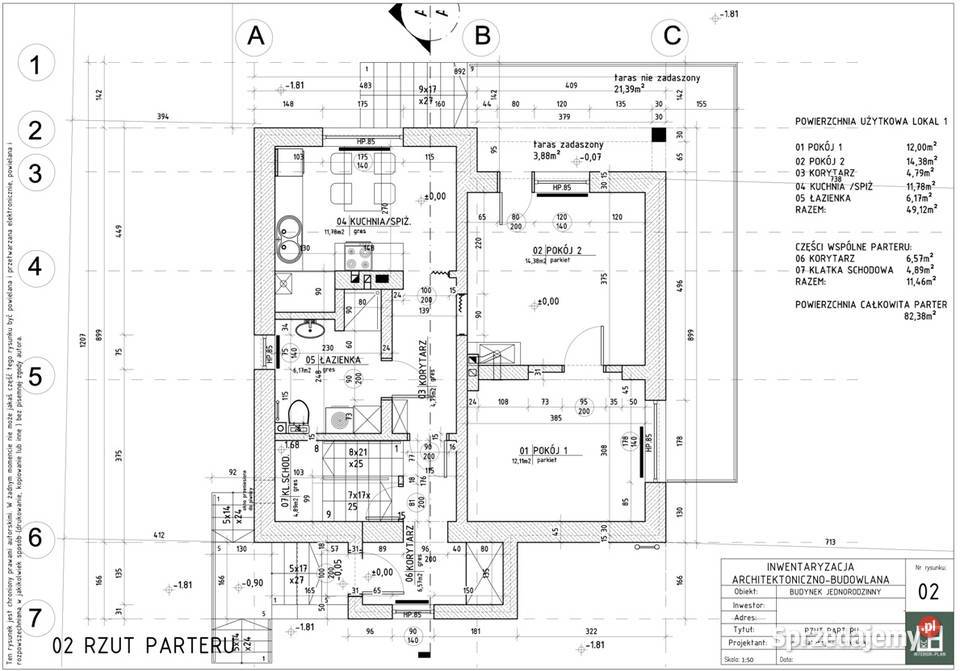 INWENTARYZACJE BUDOWLANE KC InteriorPlan kujawsko-pomorskie Toruń