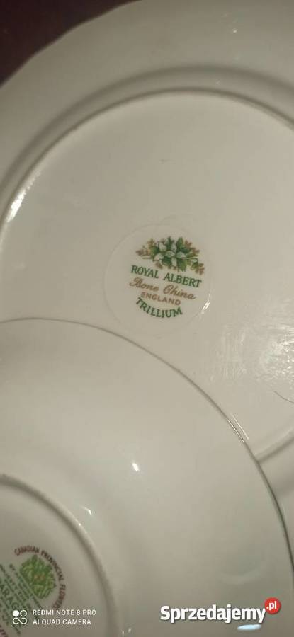 Miseczka Royal Albert Paragon Trillium 1900 pomorskie Gdańsk