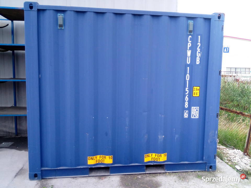Kontener morski magazynowy 10DC stan świętokrzyskie Włoszczowa