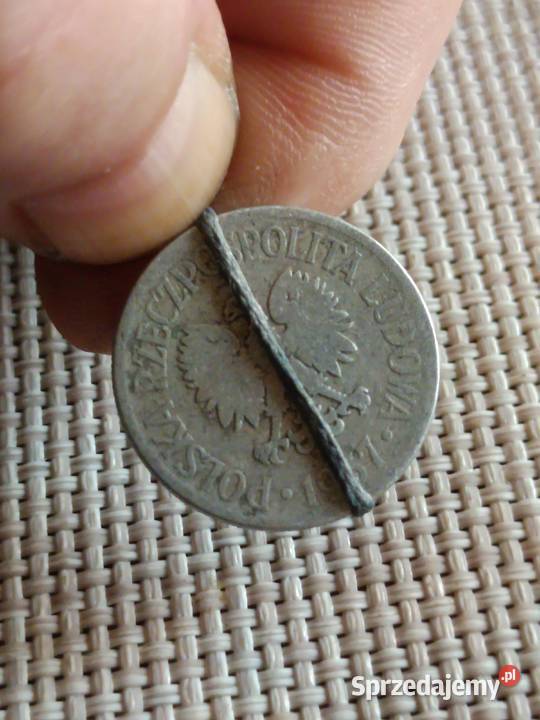 Sprzedam monete lekka skretka 50 groszy 1957 Numizmatyka Chełm