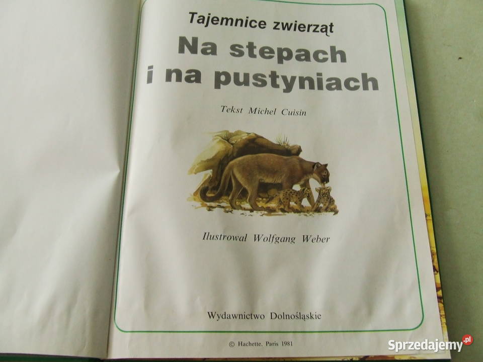 Świat zwierząt Na stepach i na pust Dlaczego Oborniki Śląskie