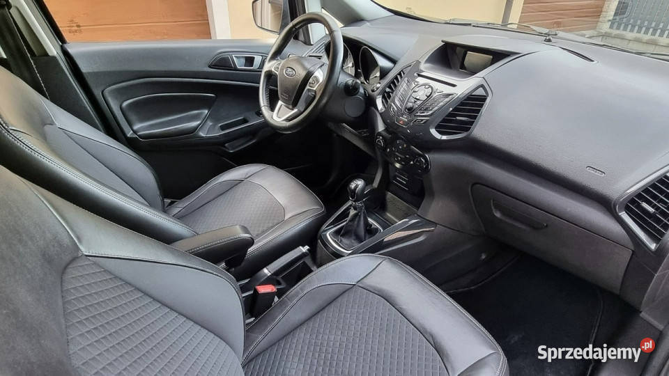 Ford EcoSport Climatronic PółSkóry Super Stan wspomaganie kierownicy Płońsk