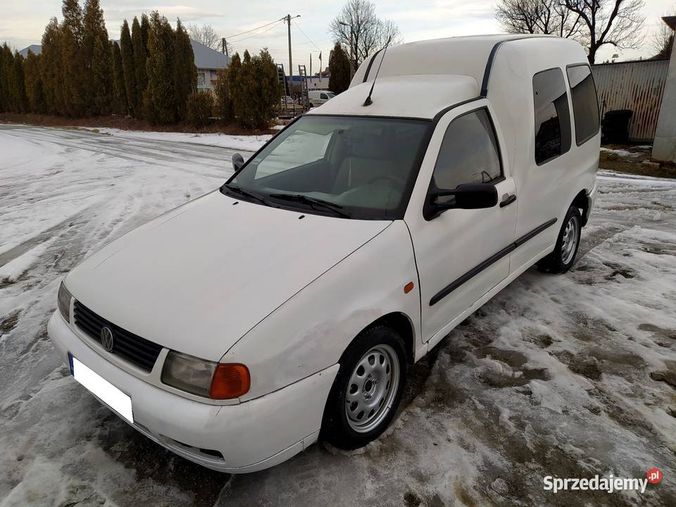 VW Caddy 19Sdi 1998 5osób Oszczędny Niezawodny Caddy Jasło sprzedam