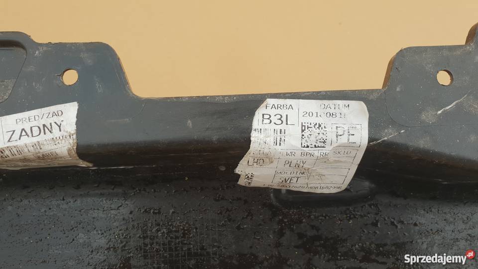 BELKA ZDERZAKA TYŁ KIA SPORTAGE IV LIFT Bieleń