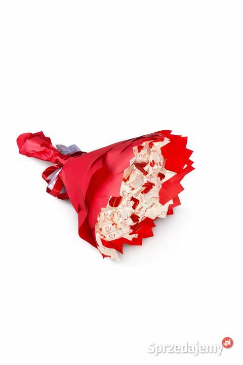 Ręcznie wykonany słodki bukiet z fabrycznie Wrocław sprzedam