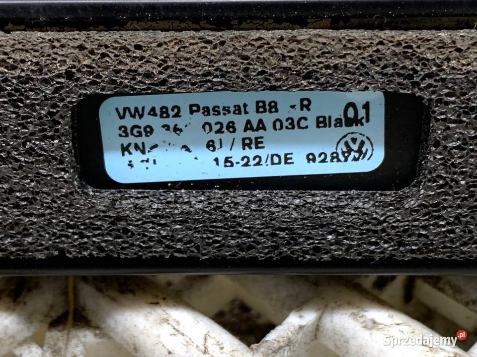 RELINGI DACHOWE KOMPLET VW PASSAT B8 Kombi