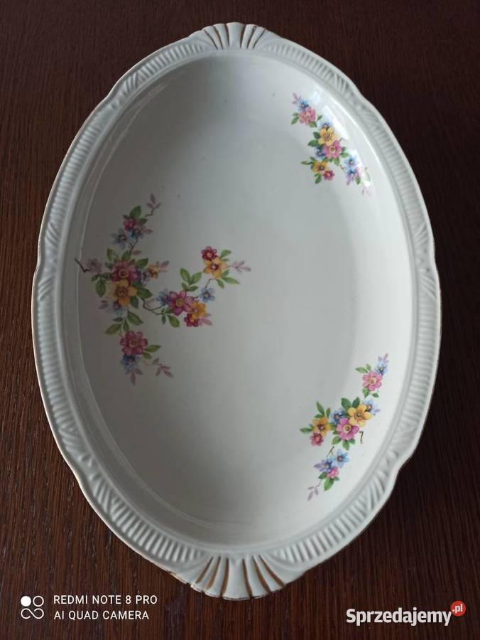 Półmisek porcelana Chodzież biały Wyposażenie wnętrz Białystok