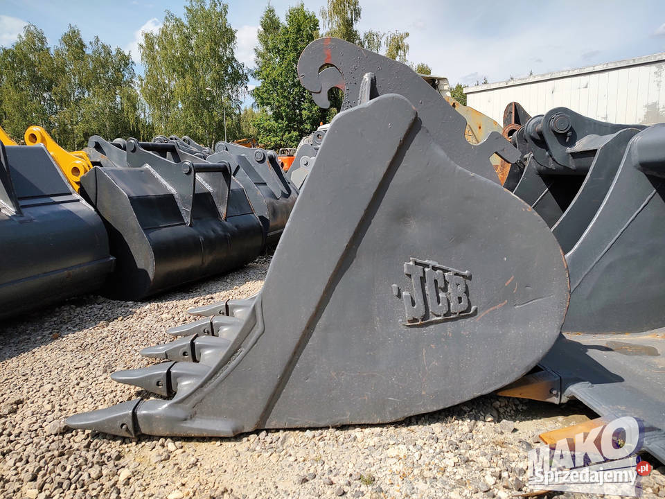 Łyżka JCB 100 do koparki Verachtert CW30S CW40S Osprzęt roboczy