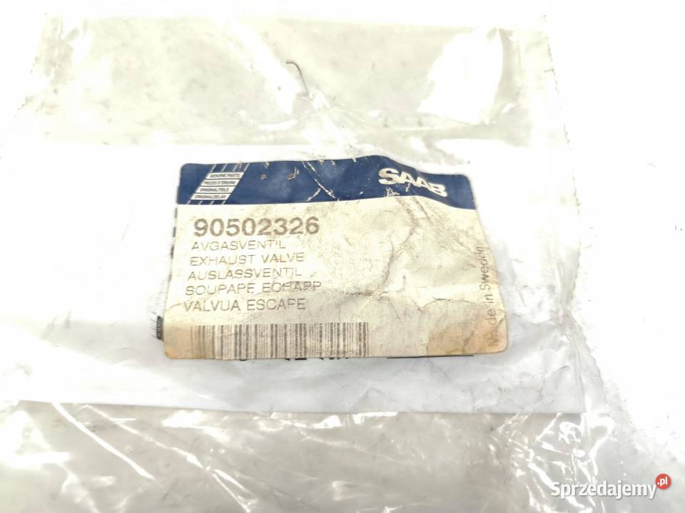 ZAWÓR WYDECHOWY SAAB 93 9800 20TiD ORYGINAŁ ASO sprzedam