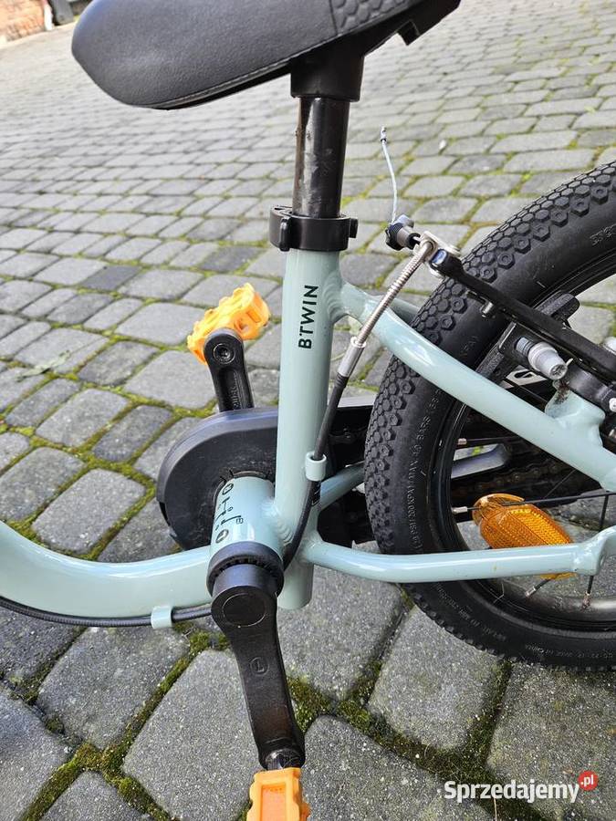 Rower dziecięcy BTWIN 14 zielony sprzedam