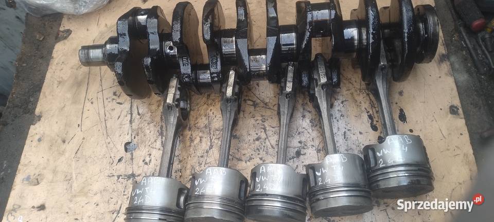 VW T4 24 diesel AAB wał korbowy tłok korbowód Kielce sprzedam