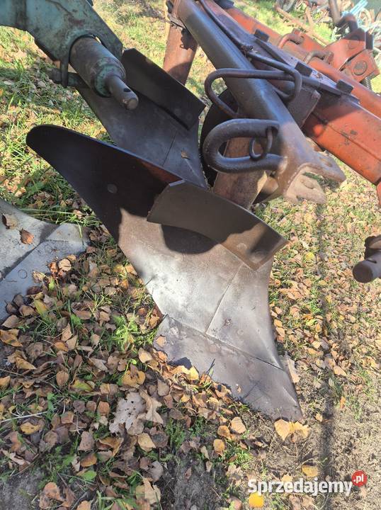 Pług 2 duży Unia Grudziądz dwuskibowy Bucze