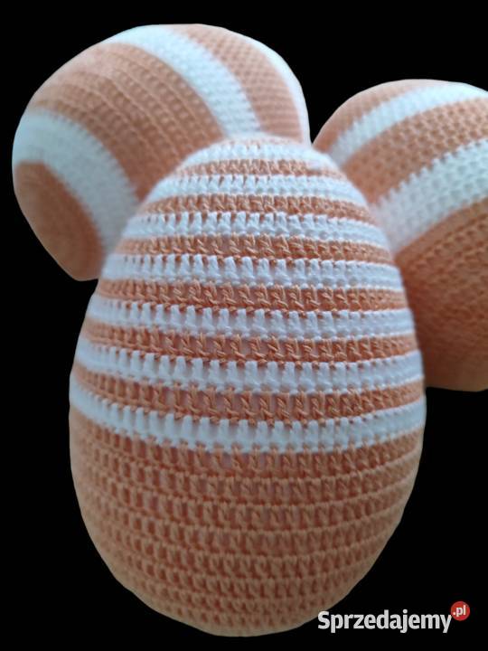 Pisanki szydełkowe małe i duże Wielkanoc