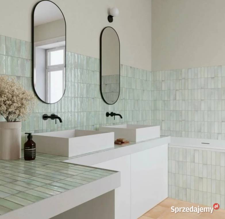 Płytka Deco Artis Salvia Cegiełka Błyszcząca Opoczno