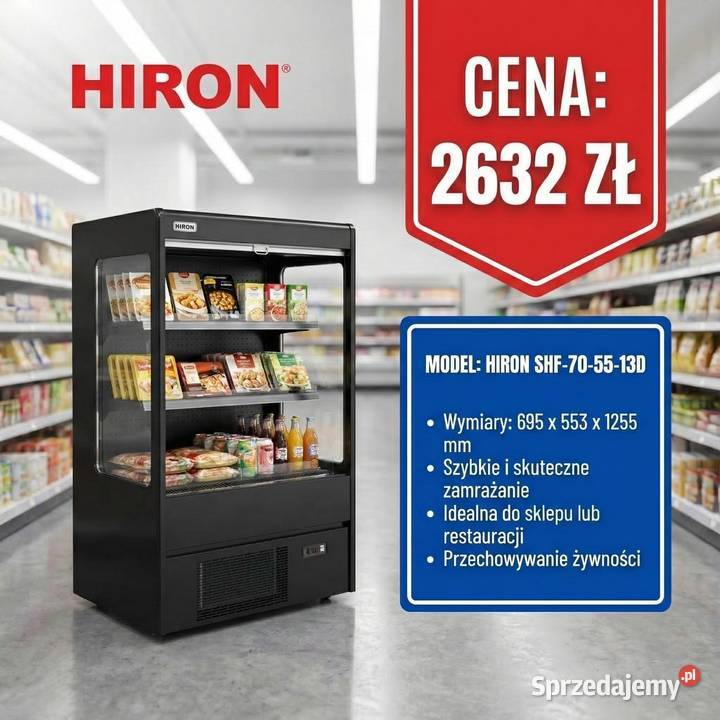 Lodówka Hiron SHF705513D Wrocław