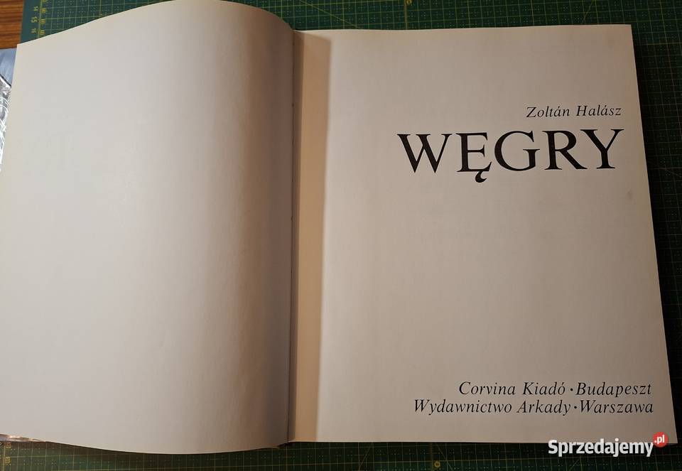 Węgry Zoltan Halasz twarda z obwolutą Kraków