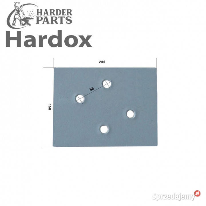 Nakładka HARDOX części do pługa UNIA grudziądz podlaskie Suwałki