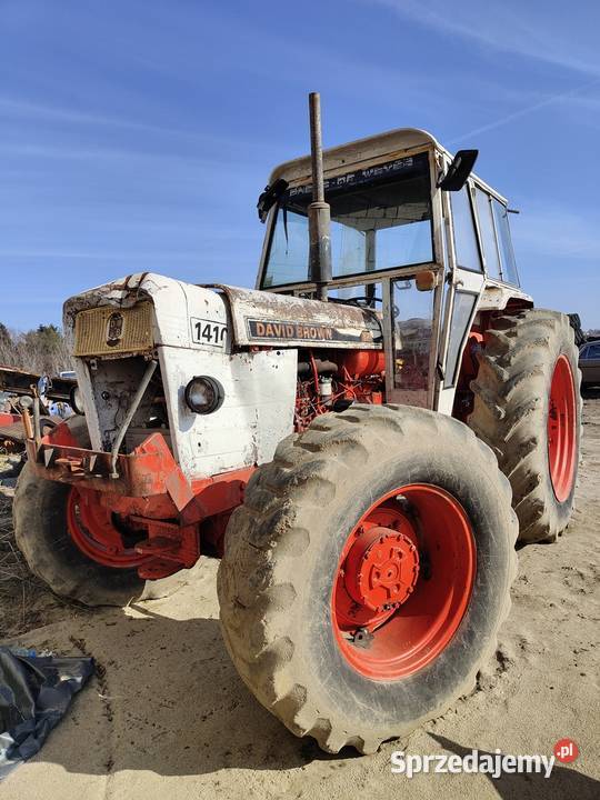 Traktor Ciągnik DAVID BROWN 1410 91 Turbo diesel Skrzynia biegów Manualna małopolskie Tymowa sprzedam