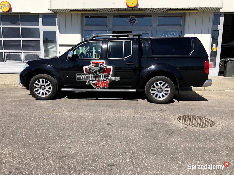 Zabudowa Nissan Navara D40 Hardtop 2011 części blacharskie sprzedam