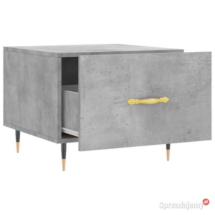 Stolik kawowy szarość betonu 50x50x40 WM829356 Warszawa
