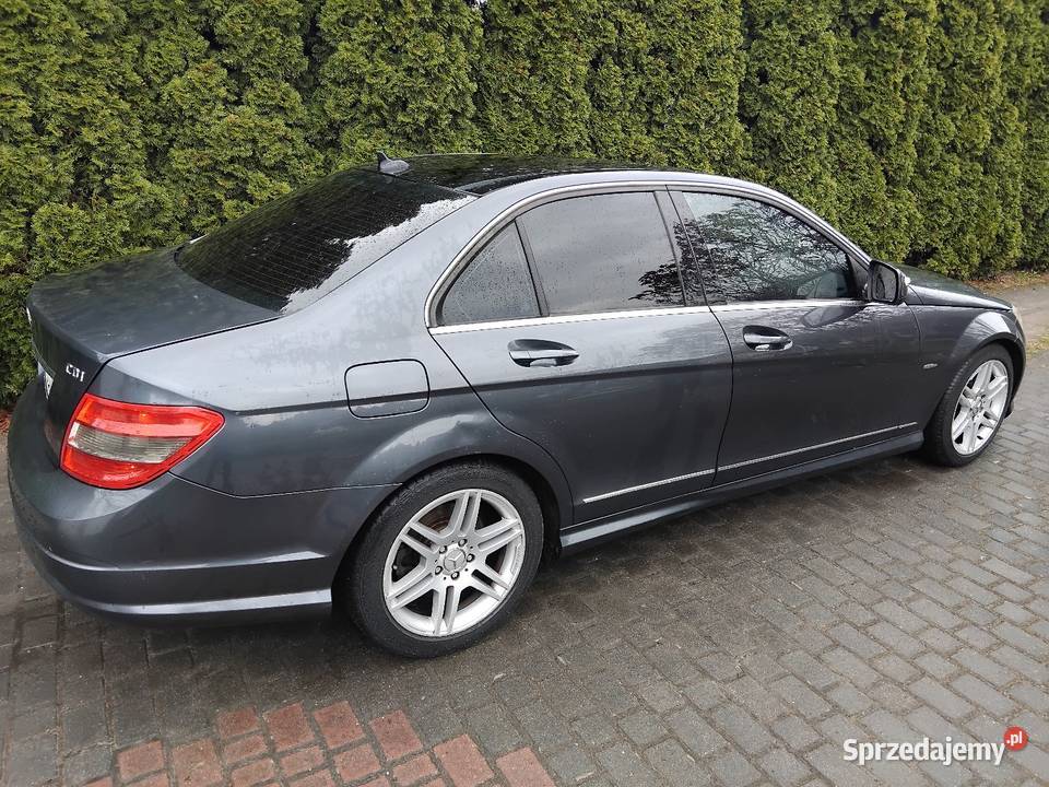 Mercedes W204 220D AMG full parki skóra elfotele szary Poznań