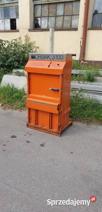 Belownica prasa do foli kartonu makulatury sprzedam