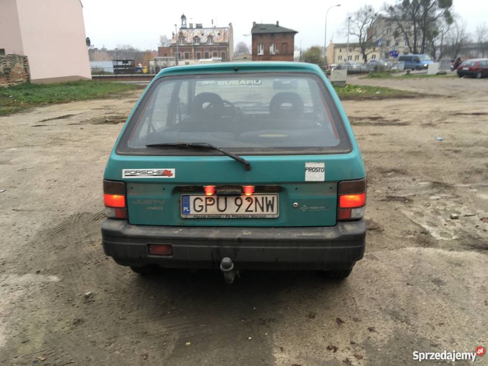 (Sprzedane)Subaru justy 1.2 4x4 Gdańsk Sprzedajemy.pl